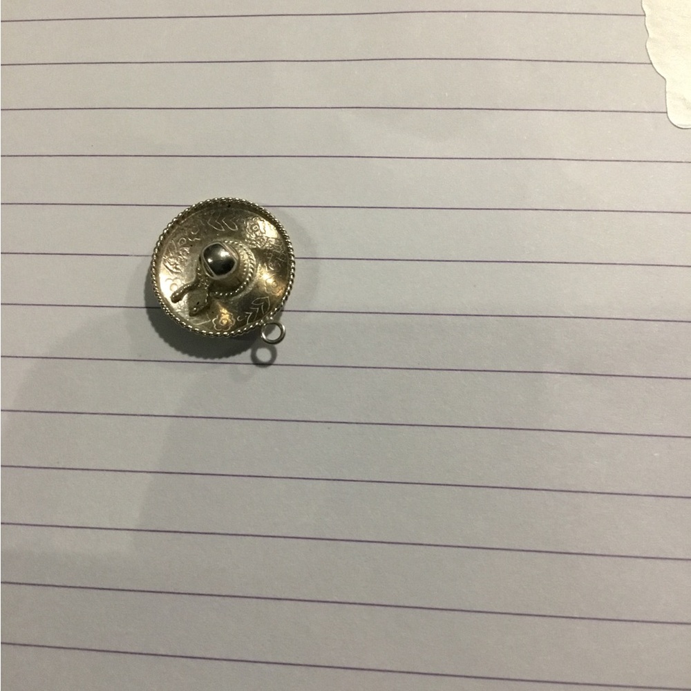Silver Circular Pin Back - Picture 2 of 8